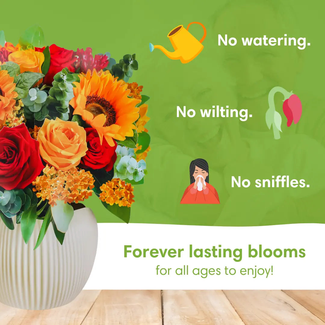 Golden Harvest Pop-Up Bouquet PetalPal