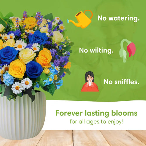 Cerulean Dream Pop-Up Bouquet